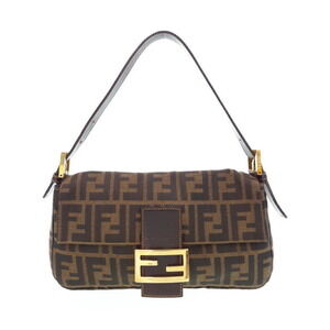 FENDI Zucca Mamma Bucket Semi Shoulder Bag